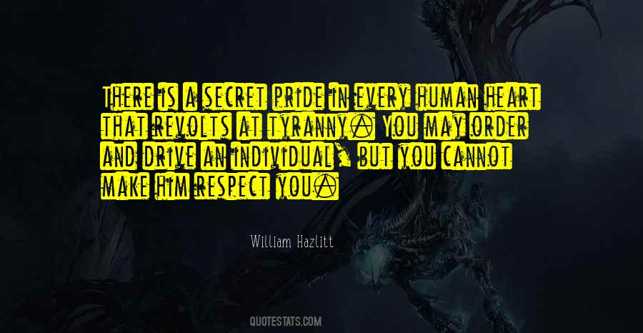 Quotes About Human Pride #414429