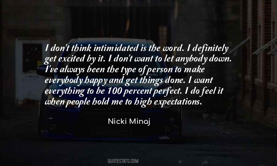 Expectations Let Down Quotes #1110266