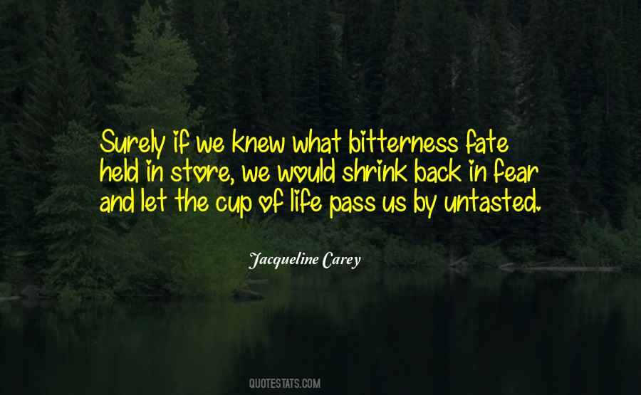 Life Bitterness Quotes #217343
