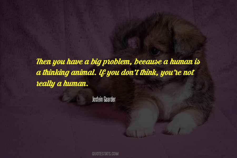 Have A Big Problem Quotes #1471490