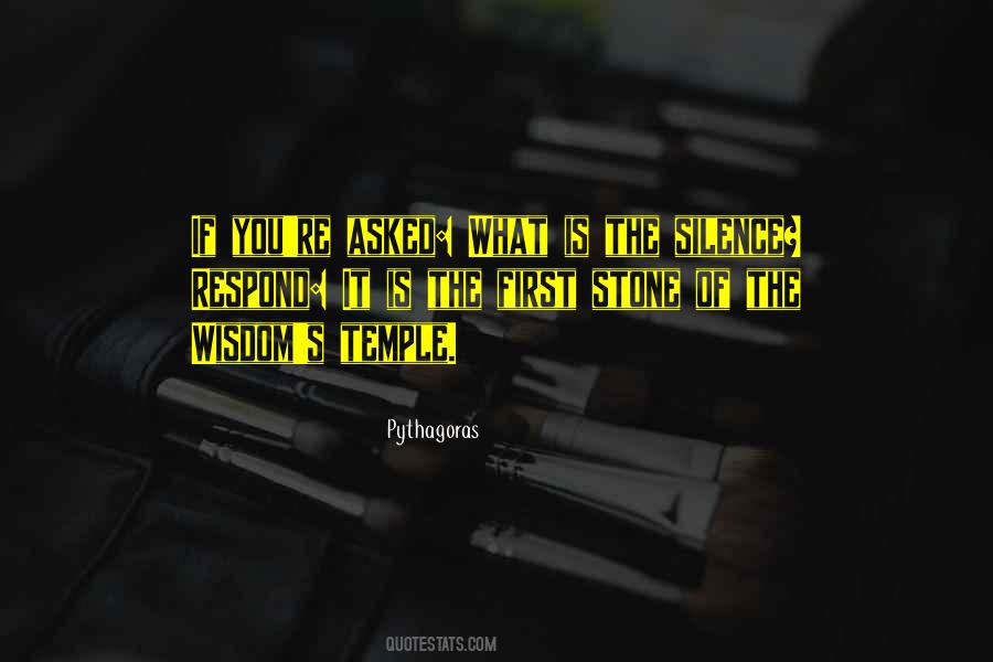 Wisdom Is Silence Quotes #1688530