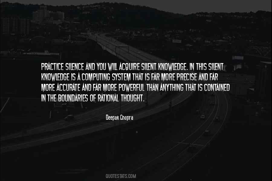 Wisdom Is Silence Quotes #378849