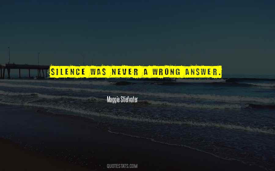 Wrong Answer Quotes #664229