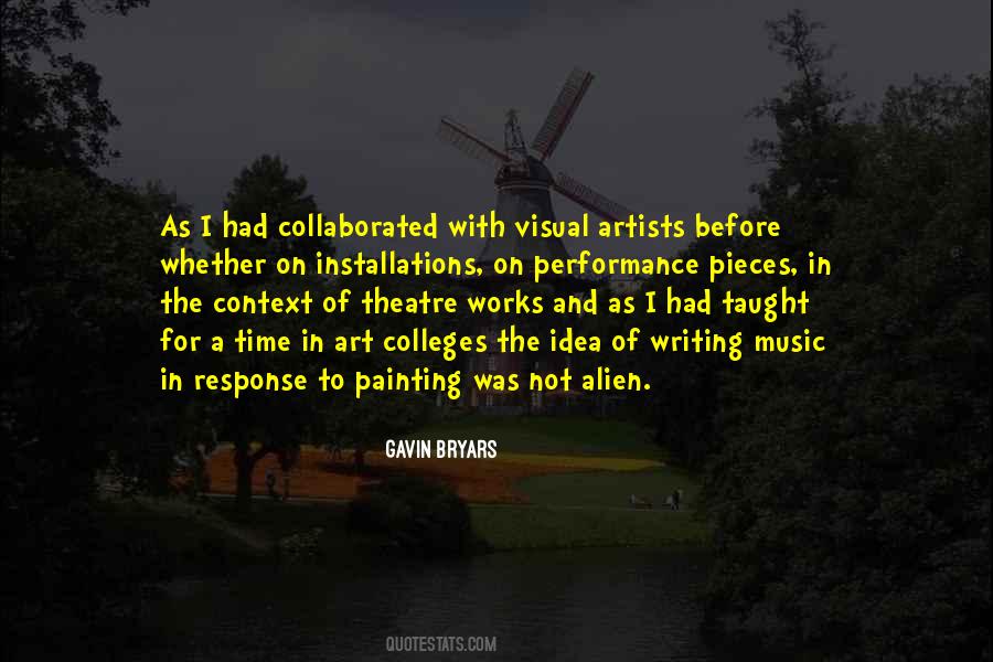 Idea Of Art Quotes #1223479