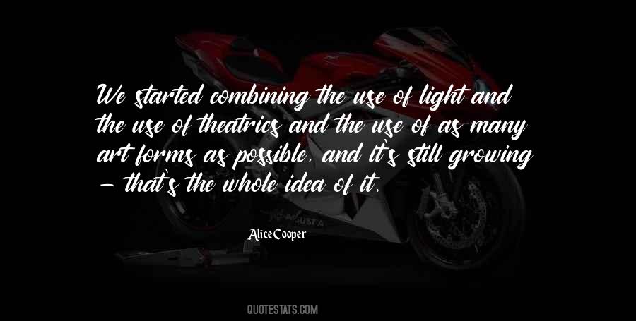 Idea Of Art Quotes #1276968