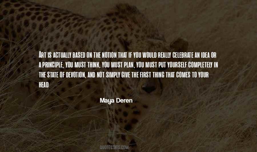 Idea Of Art Quotes #1706888