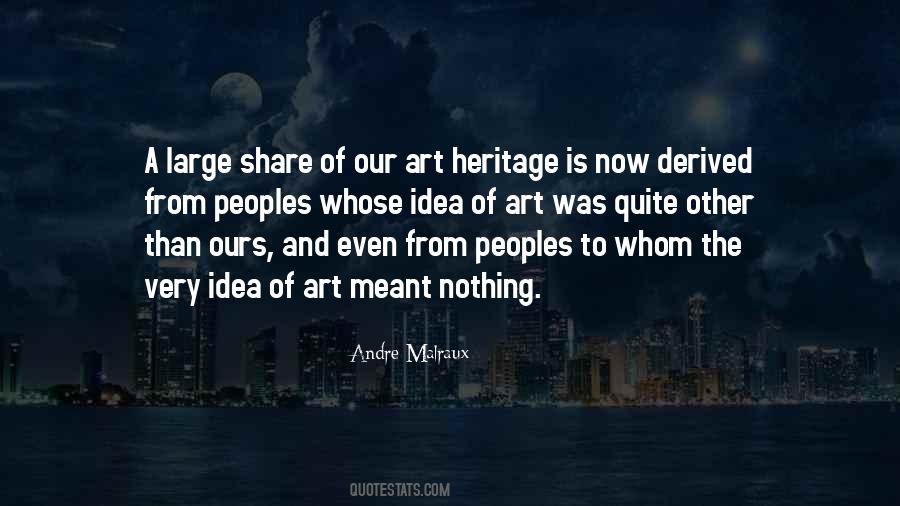 Idea Of Art Quotes #225058