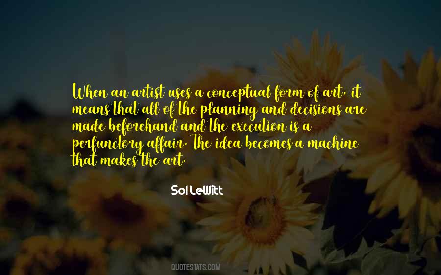 Idea Of Art Quotes #99927