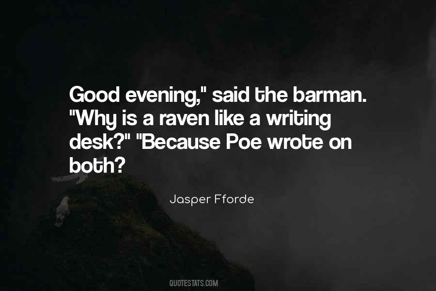 Why Is A Raven Like A Writing Desk Quotes #732600