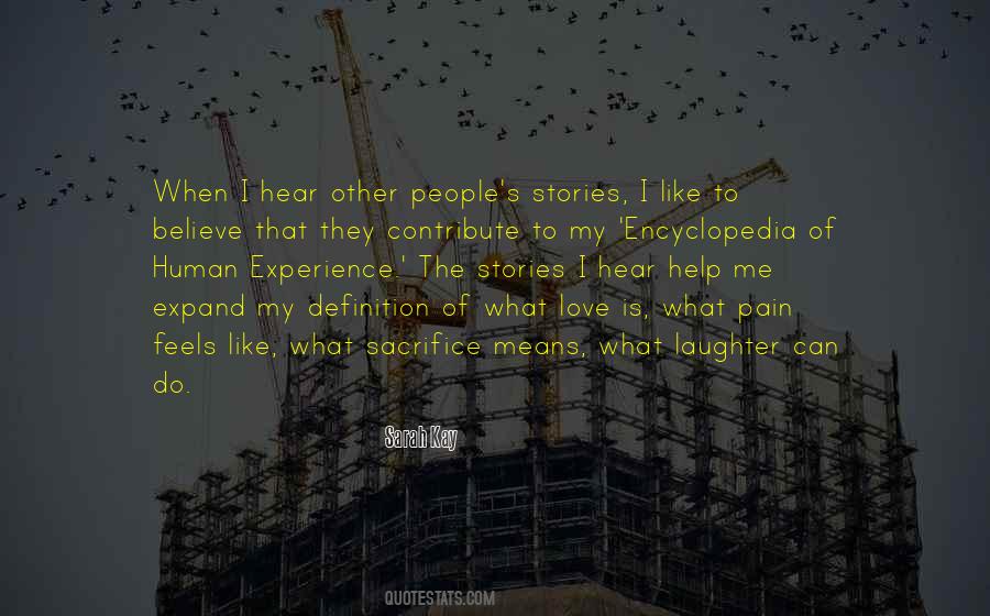 What Experience Quotes #173477