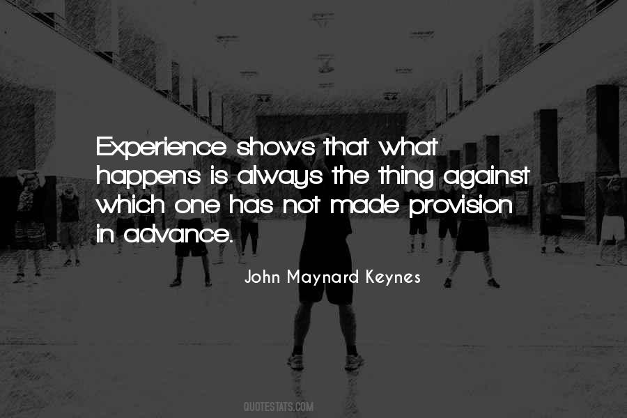 What Experience Quotes #50628