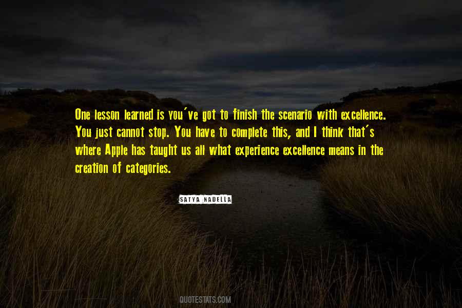 What Experience Quotes #510653
