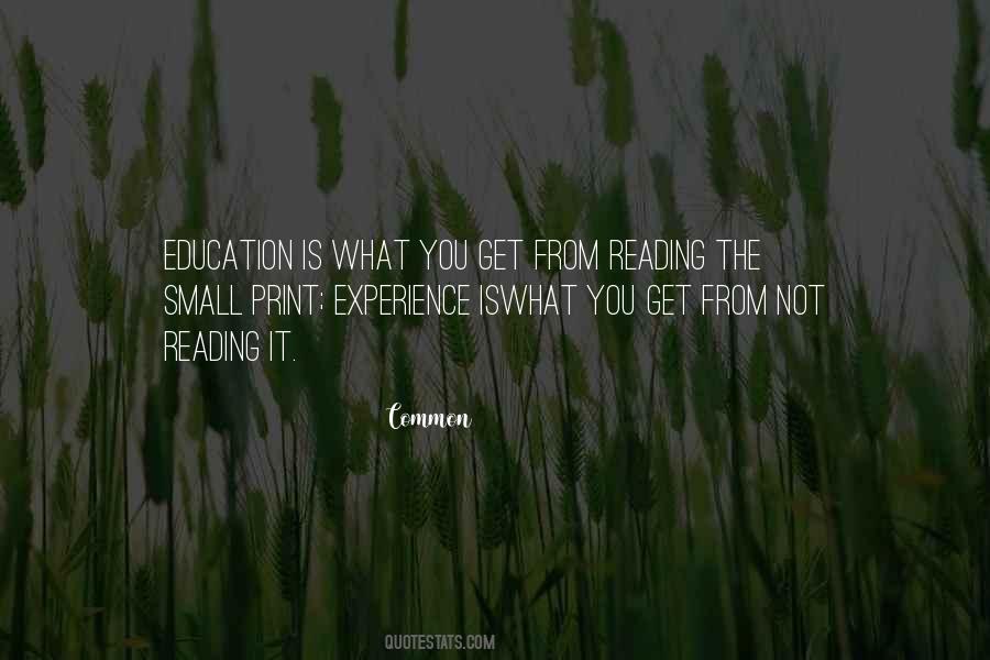 What Experience Quotes #66690