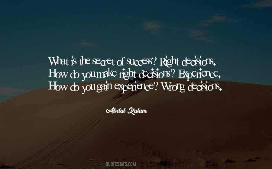 What Experience Quotes #72584