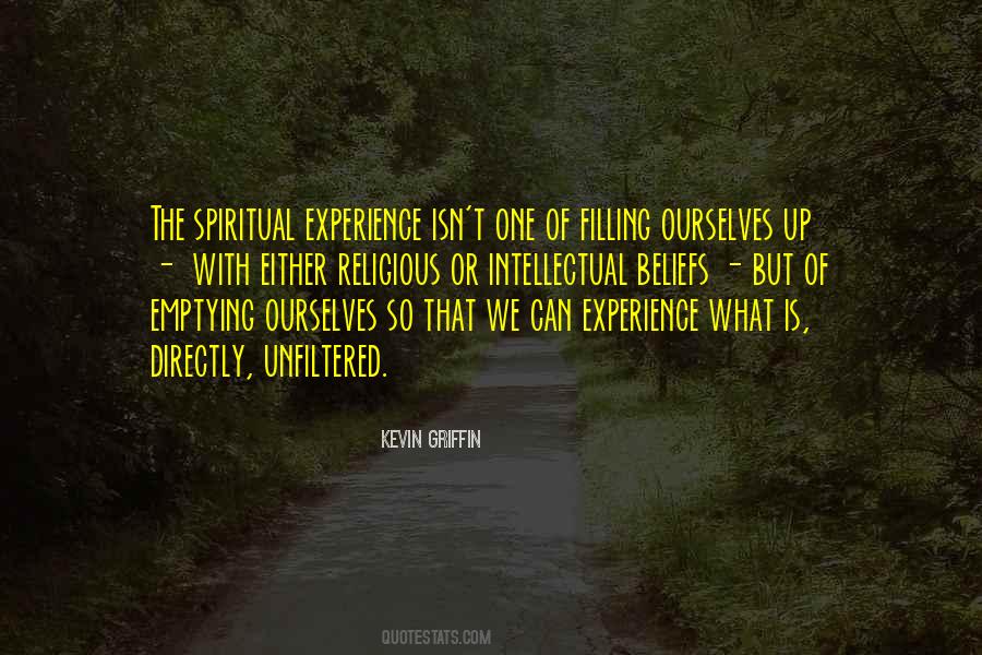 What Experience Quotes #88931