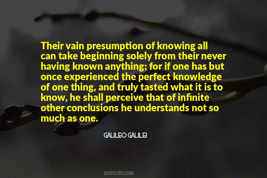 Knowledge Is Infinite Quotes #1357164
