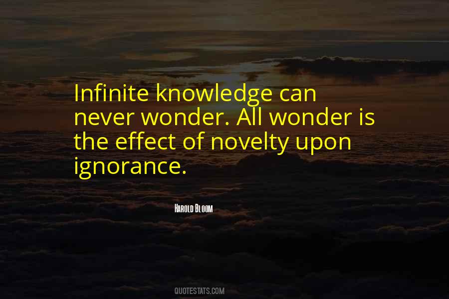 Knowledge Is Infinite Quotes #558582