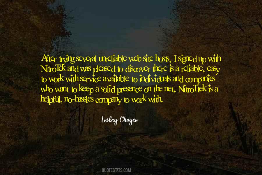 On The Service Quotes #1467085