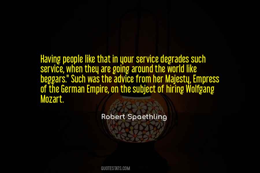 On The Service Quotes #77269