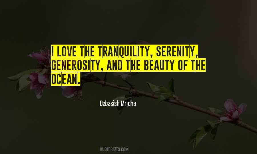 Tranquility Love Quotes #335126