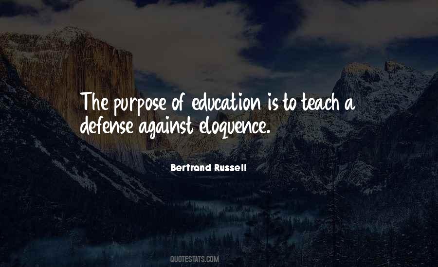 Education Purpose Quotes #183533