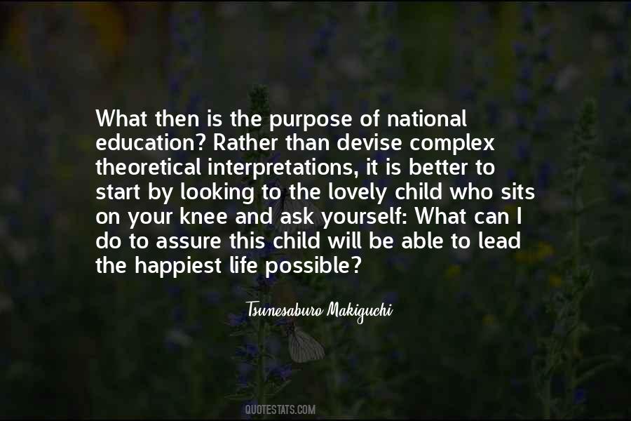 Education Purpose Quotes #651255