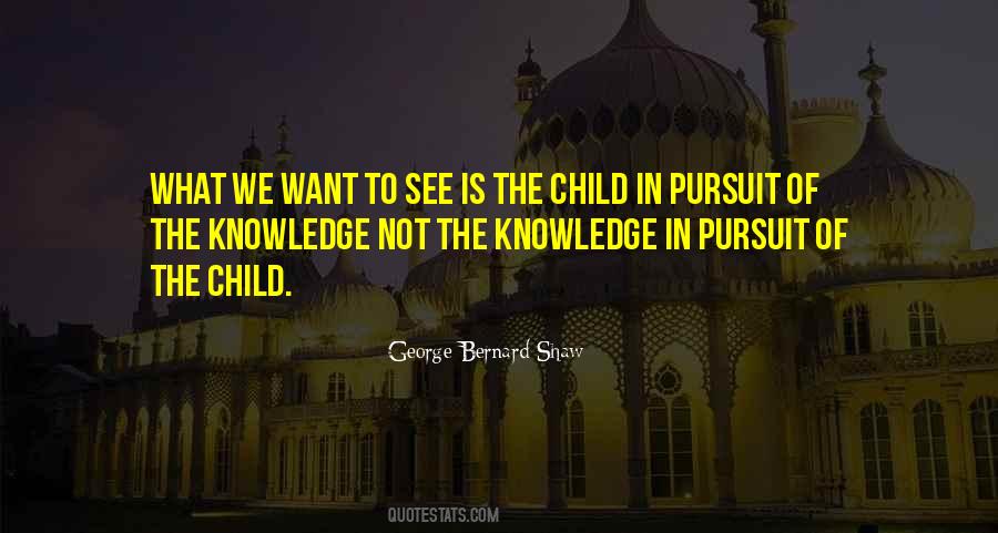 The Pursuit Of Knowledge Quotes #1152228