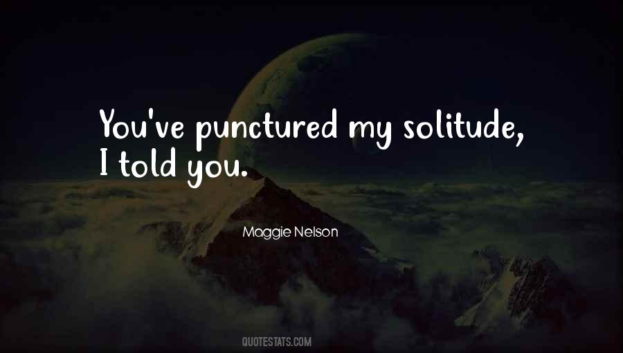 My Solitude Quotes #336634