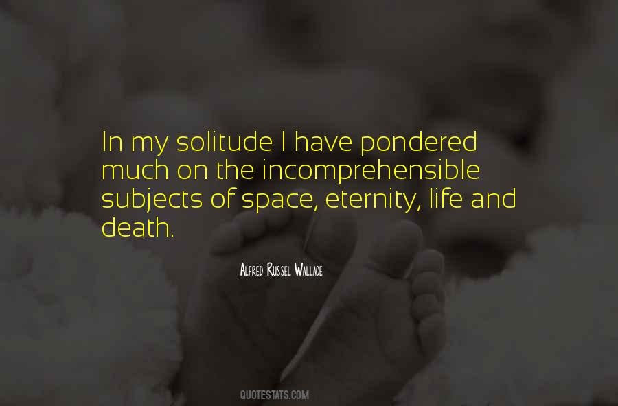 My Solitude Quotes #609935