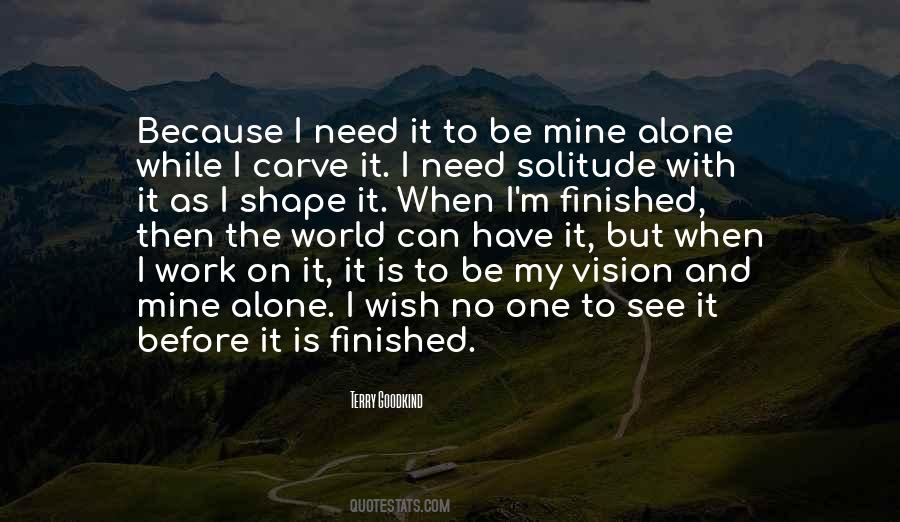 My Solitude Quotes #610376