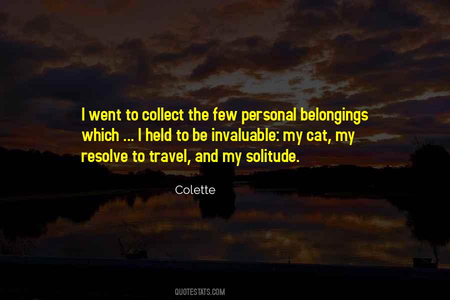 My Solitude Quotes #73875