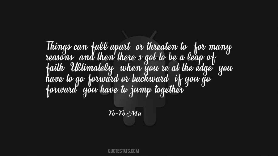 Quotes About The Leap Of Faith #1717253