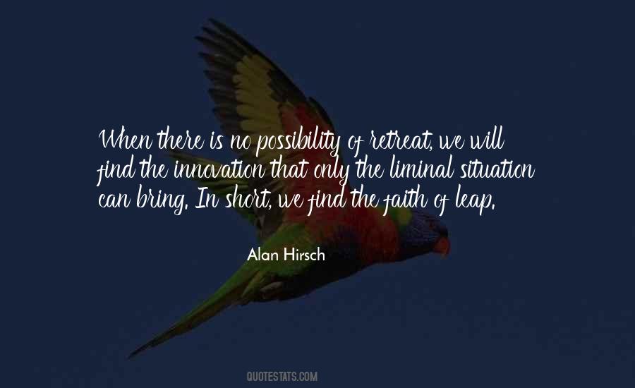 Quotes About The Leap Of Faith #498575