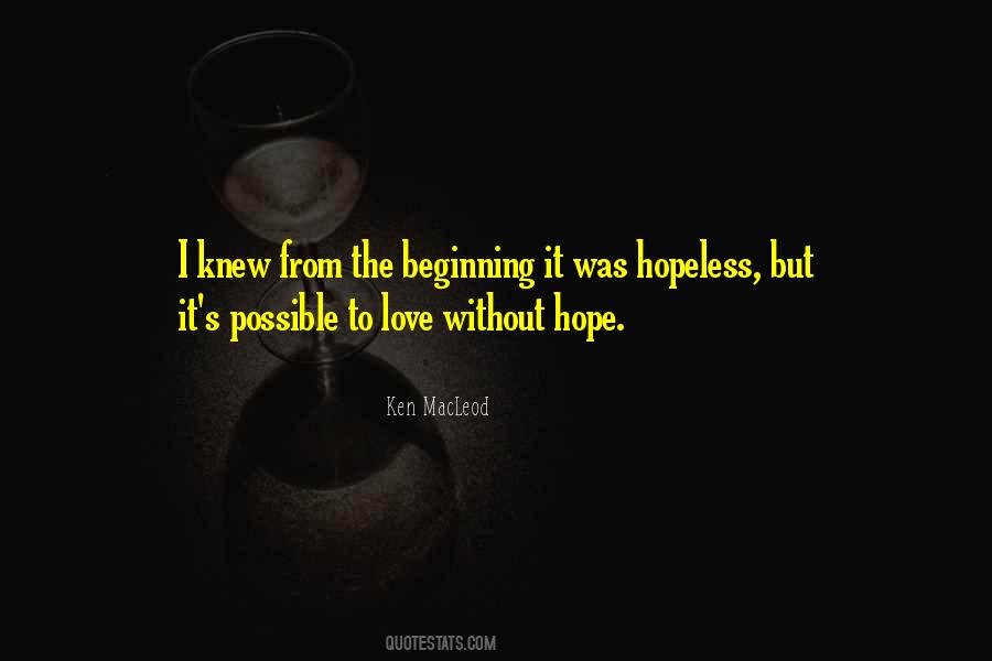 Hope Hopeless Quotes #460174