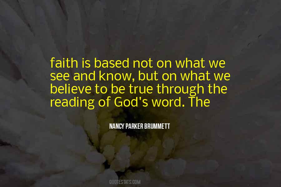 Quotes About Faith And Believe #744512