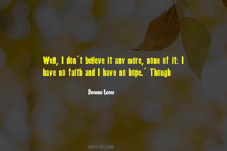 Quotes About Faith And Believe #779704