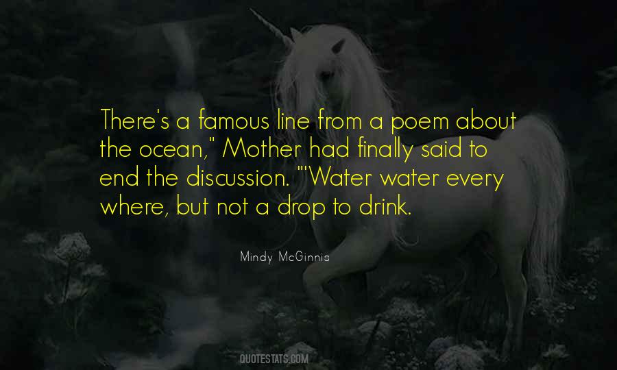 Every Drop Of Water Quotes #1355979