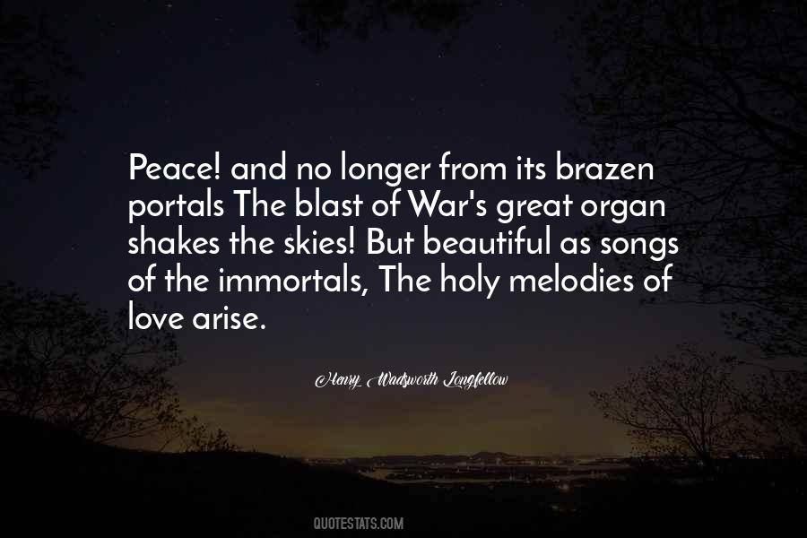 Peace Song Quotes #1605786