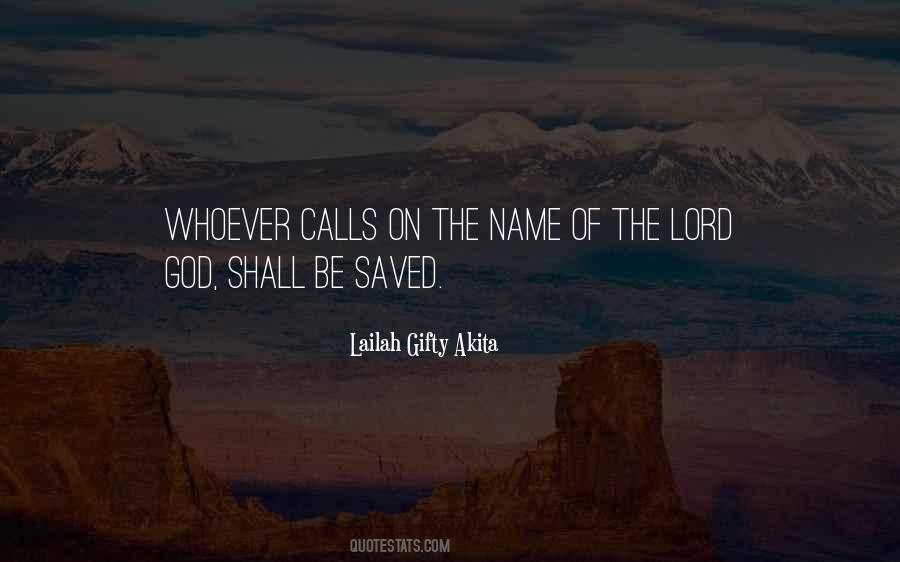 Salvation Of The Lord Quotes #152908