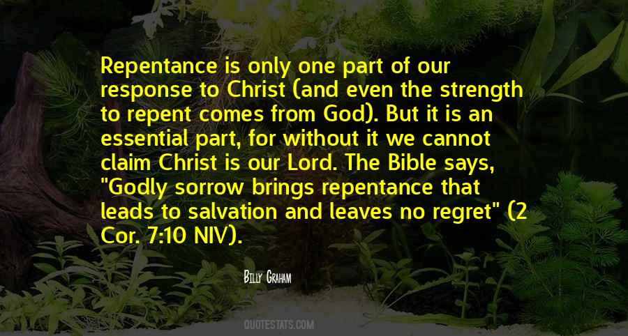 Salvation Of The Lord Quotes #1539973