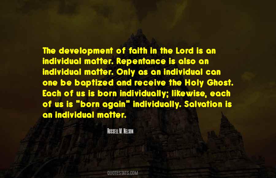 Salvation Of The Lord Quotes #1772697