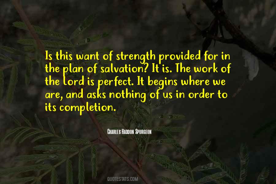Salvation Of The Lord Quotes #380457