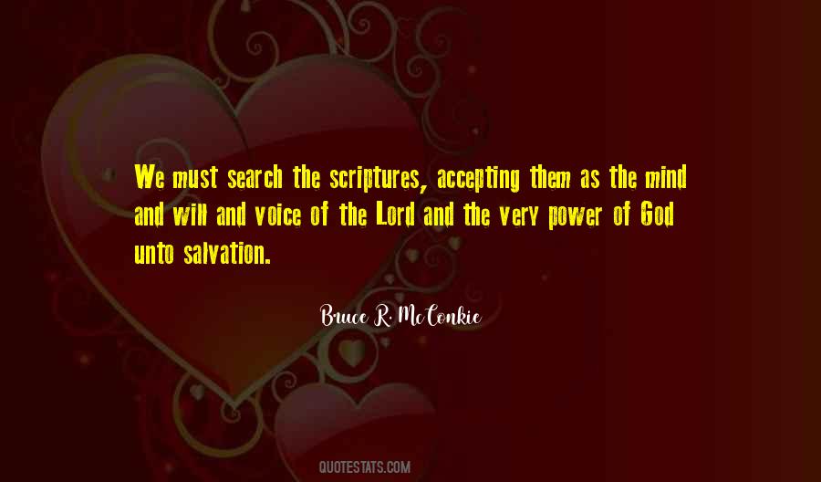 Salvation Of The Lord Quotes #439139