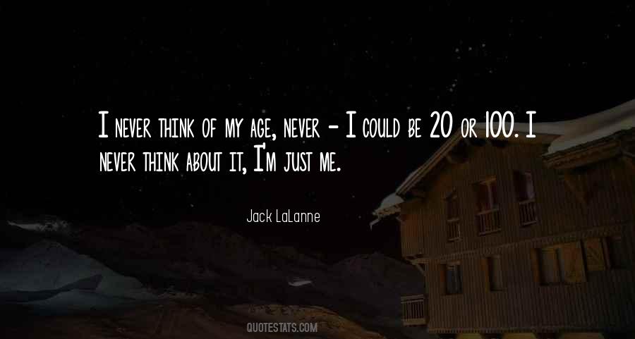 Never Age Quotes #232573