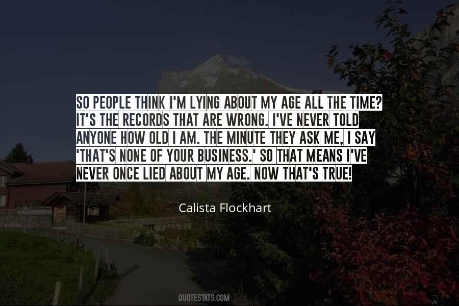 Never Age Quotes #457039