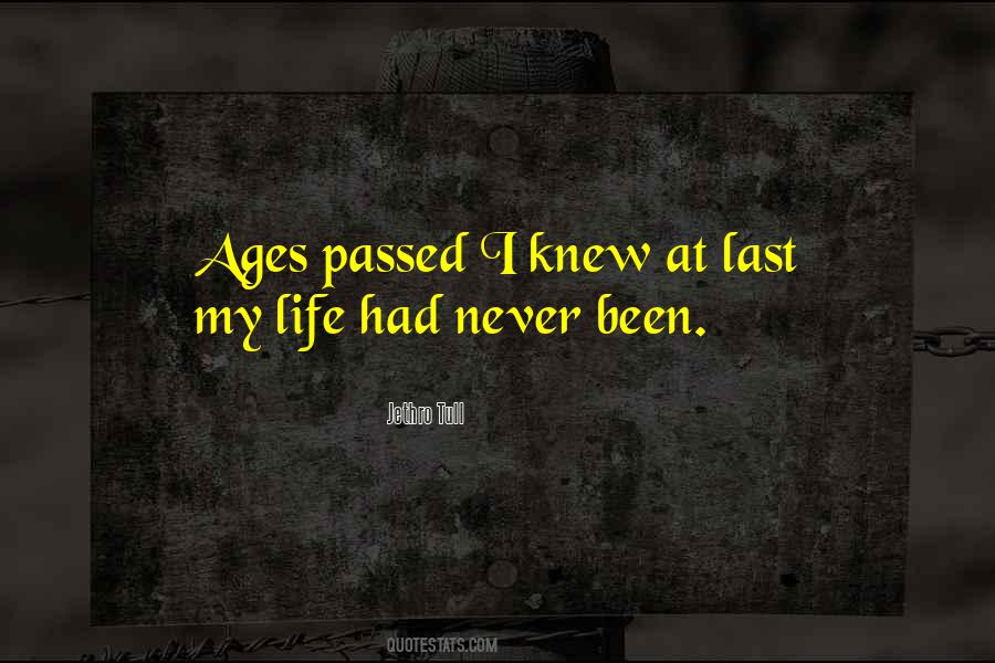 Never Age Quotes #896804