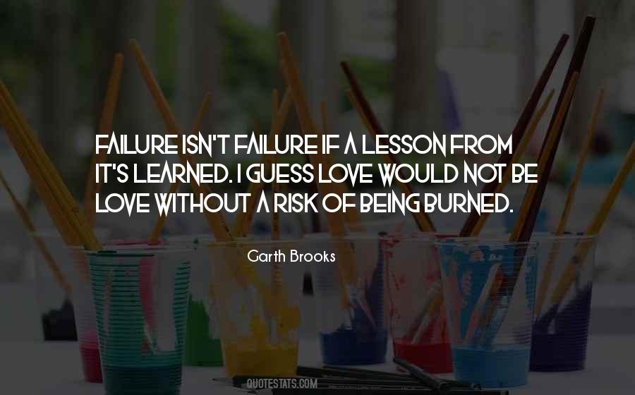 Being A Failure Quotes #401648
