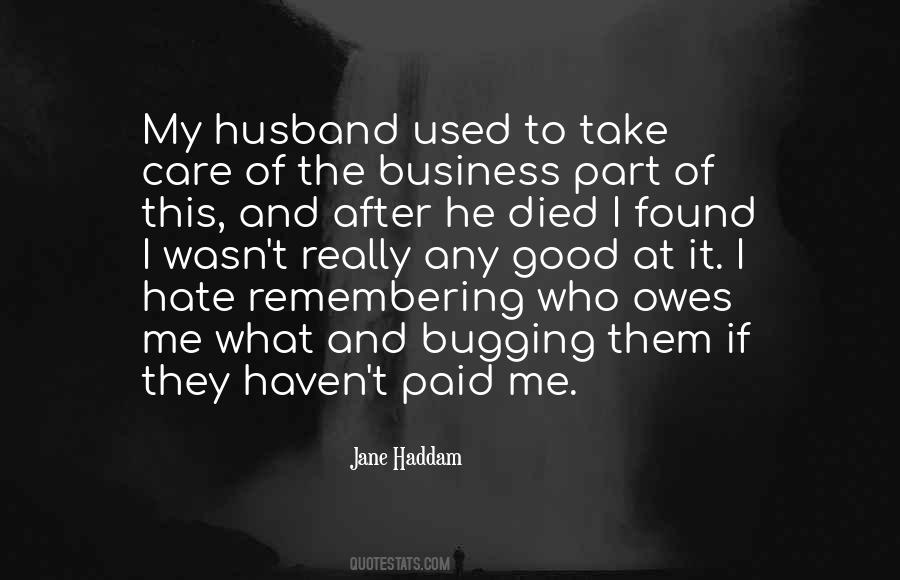 Quotes About Husband Died #1545977