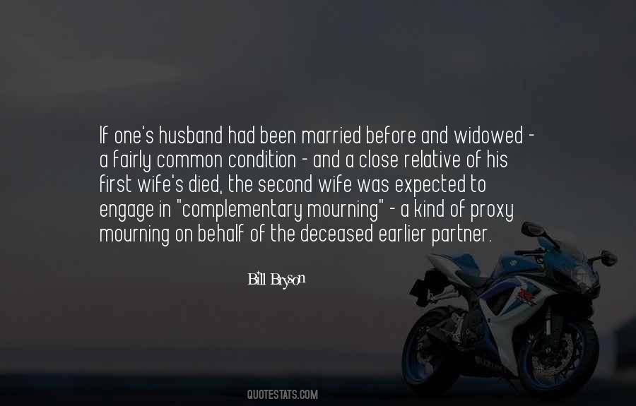 Quotes About Husband Died #953707