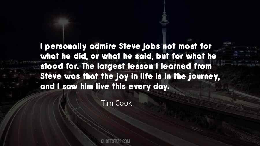 Every Lesson Learned Quotes #272130